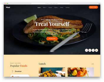 30 Best Restaurant Website Templates 2021 Colorlib