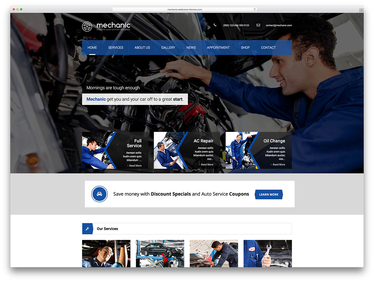 mechanic-creative-website-template