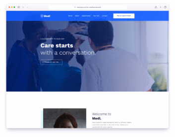 Medi template preview
