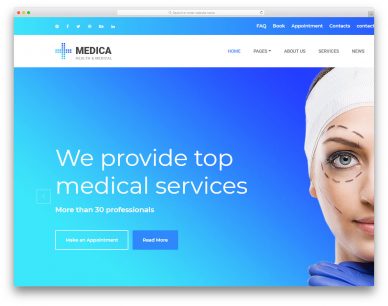 Medica free template