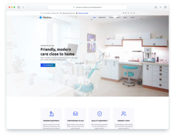 Medino website template