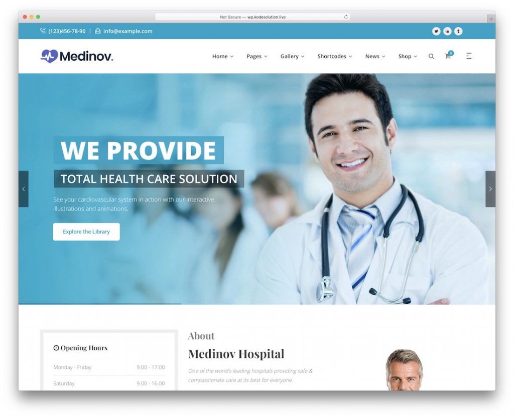 26 Best Medical Website Templates 2020 Colorlib