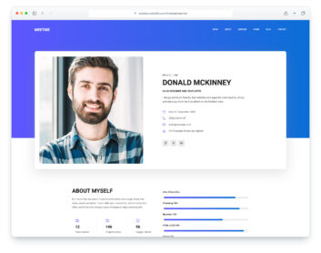 Meetme website template