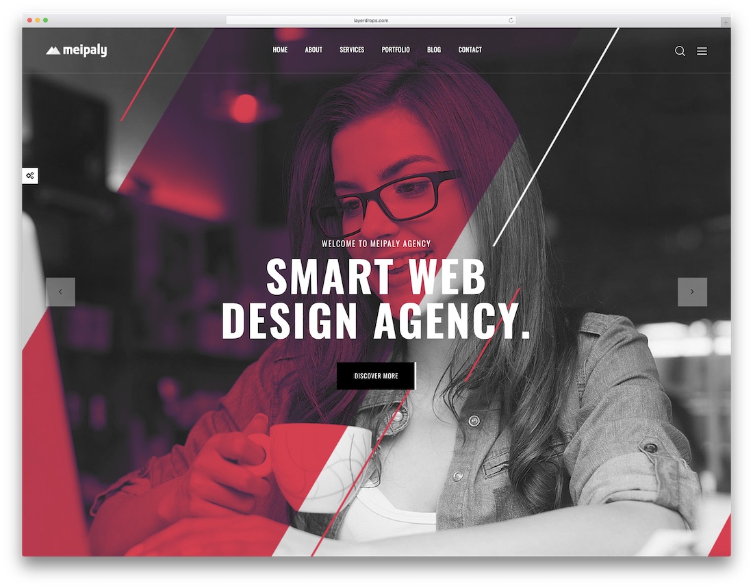 meipaly bootstrap portfolio website template