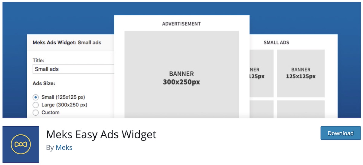 meks easy ads widget