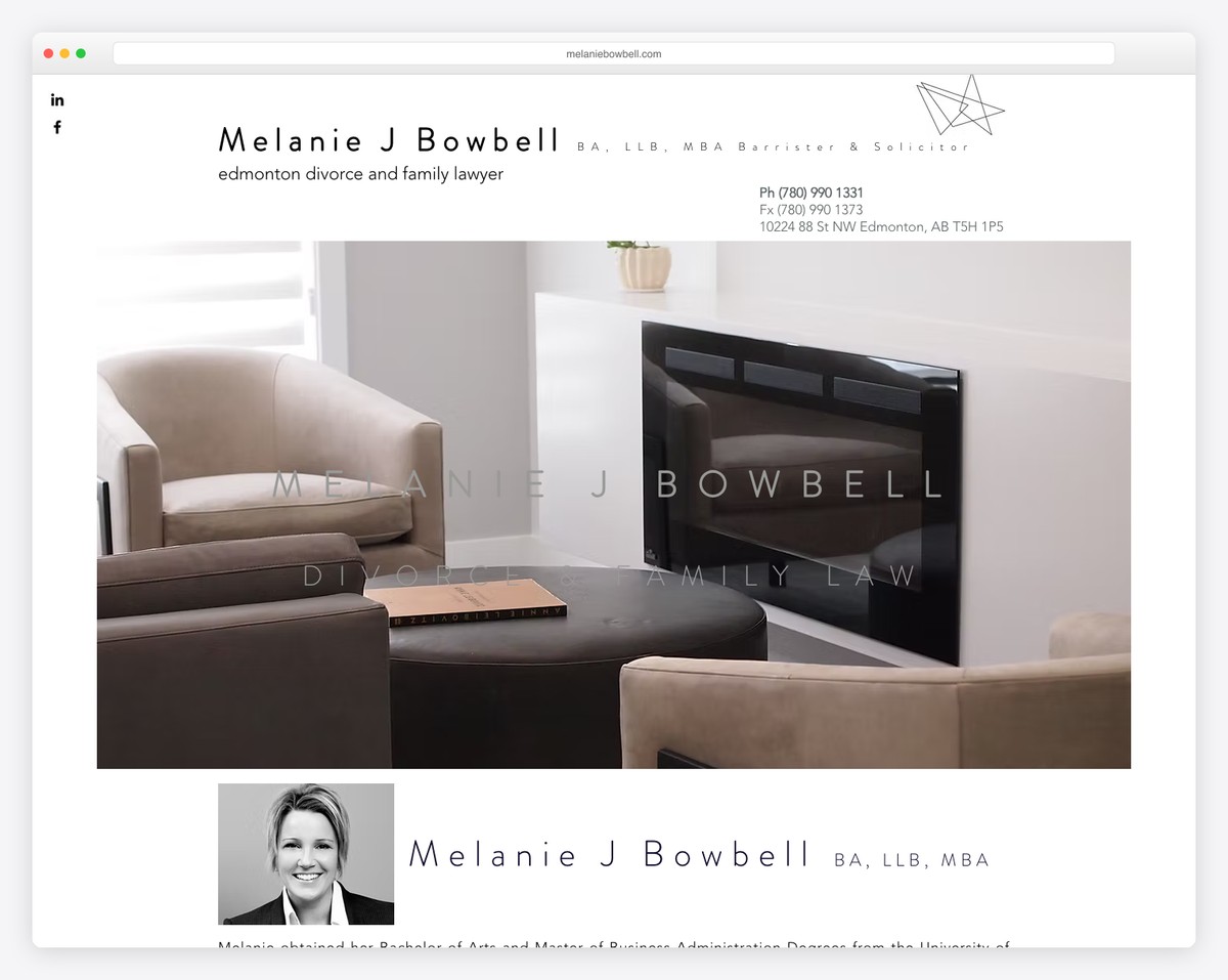 melanie j bowbell lawyer website