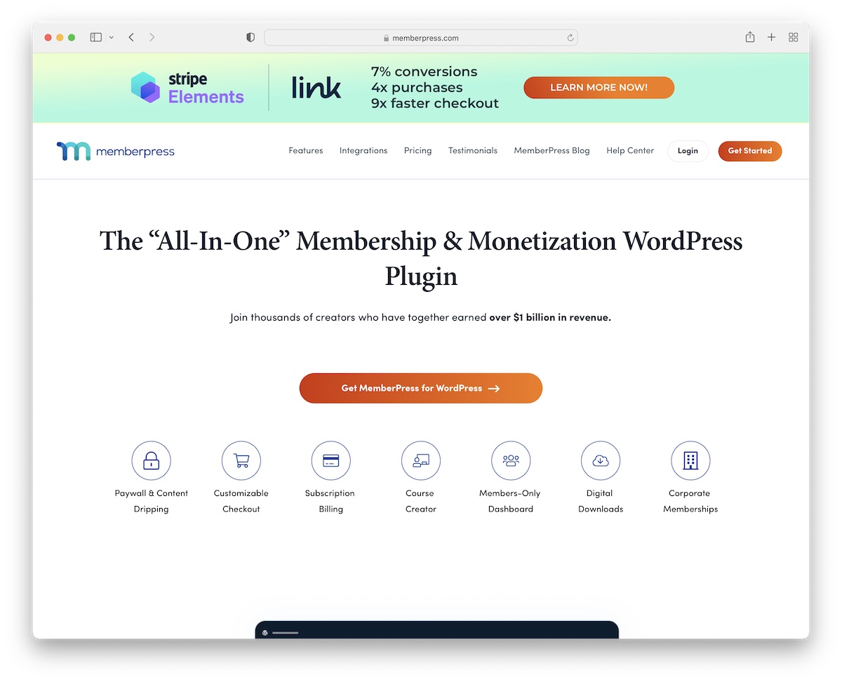 memberpress membership website software