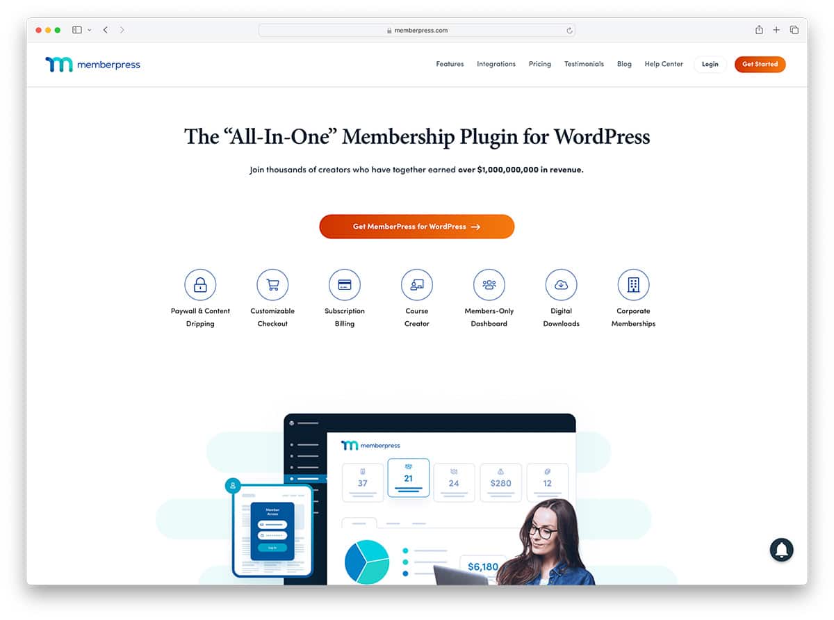 MemberPress - paywall WordPress plugin with membership functionality