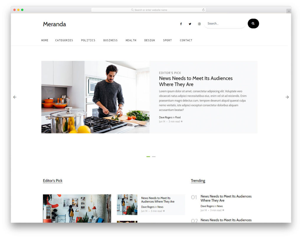 50 Best Magazine & News Website Templates Website Templates 2026 Colorlib