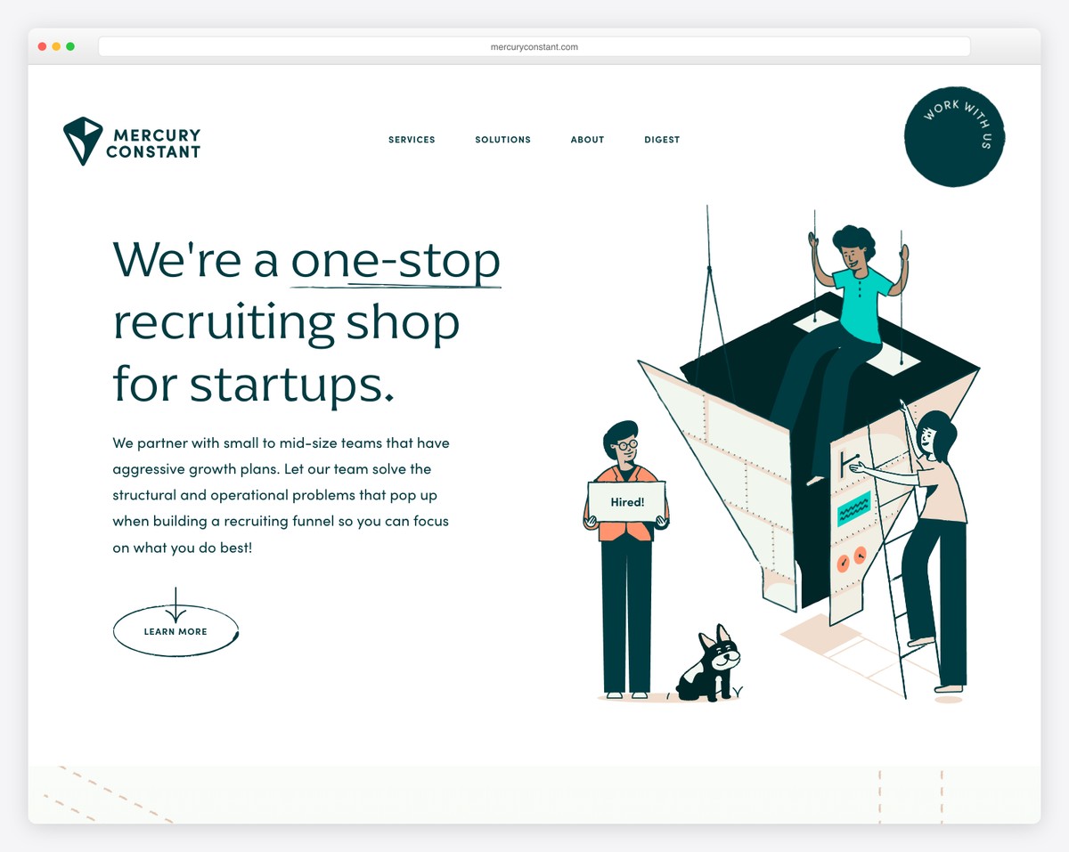 mercury constant recruitment website