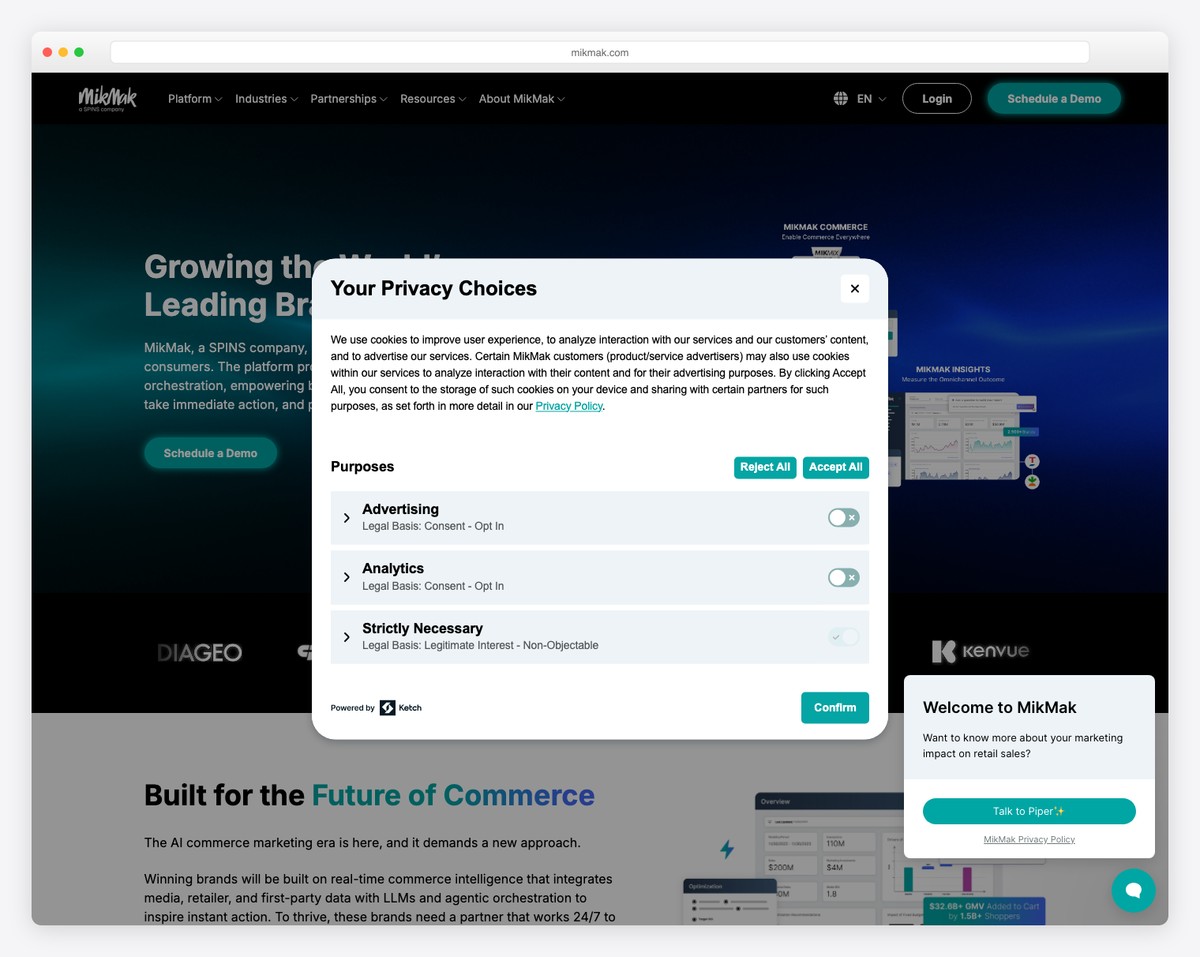 mikmak startup website