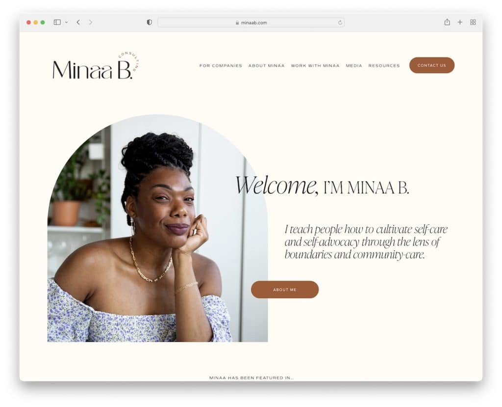 minaa b teacher website