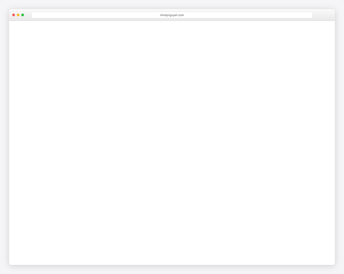 mindy nguyen website example
