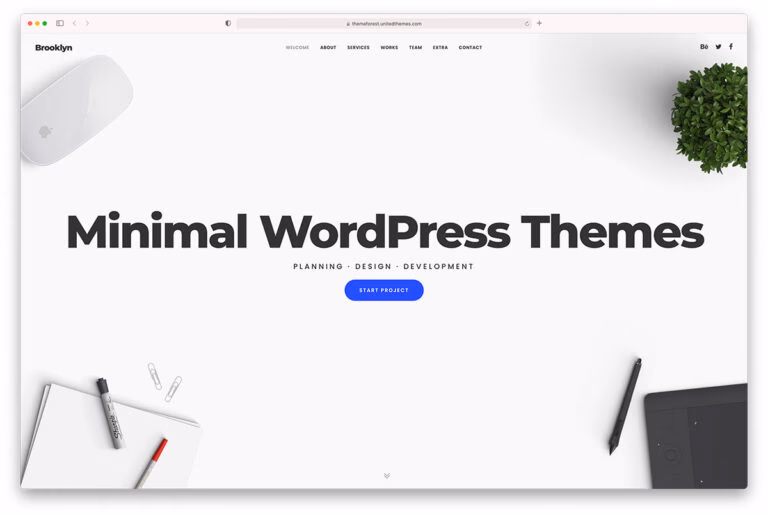 30 Best Minimalist WordPress Themes 2026 (Free & Premium)
