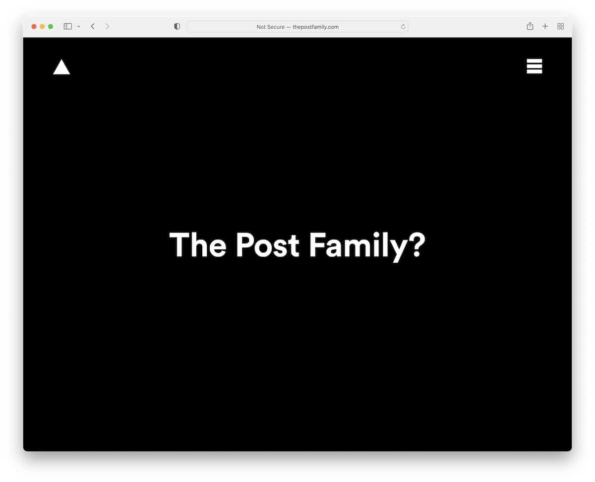 minimalist website examples