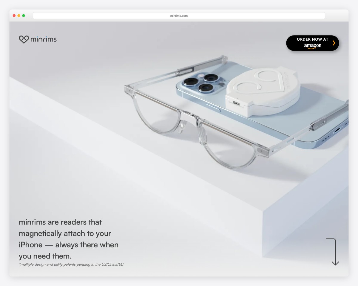 minrims clean website example