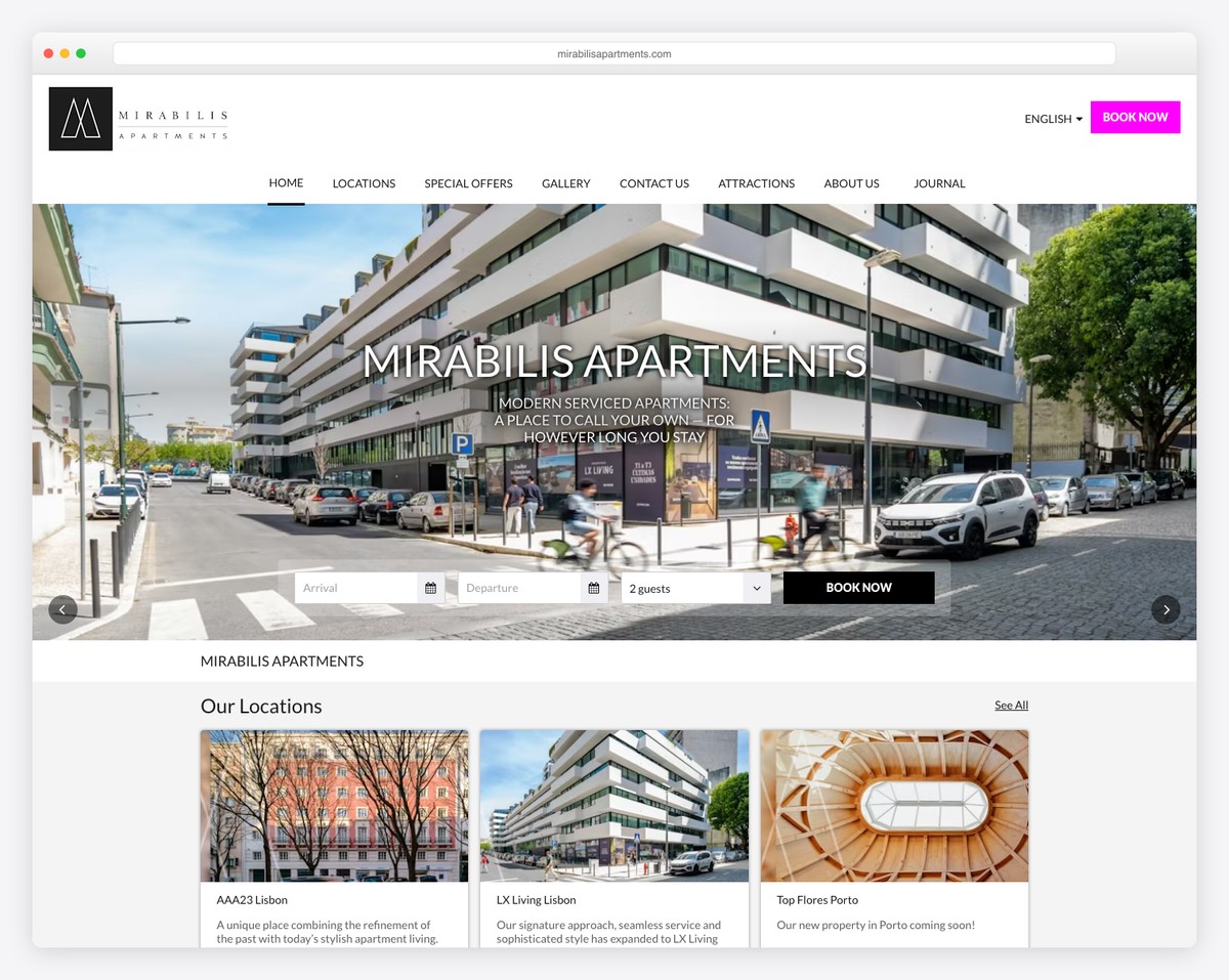 Mirabilis real estat web