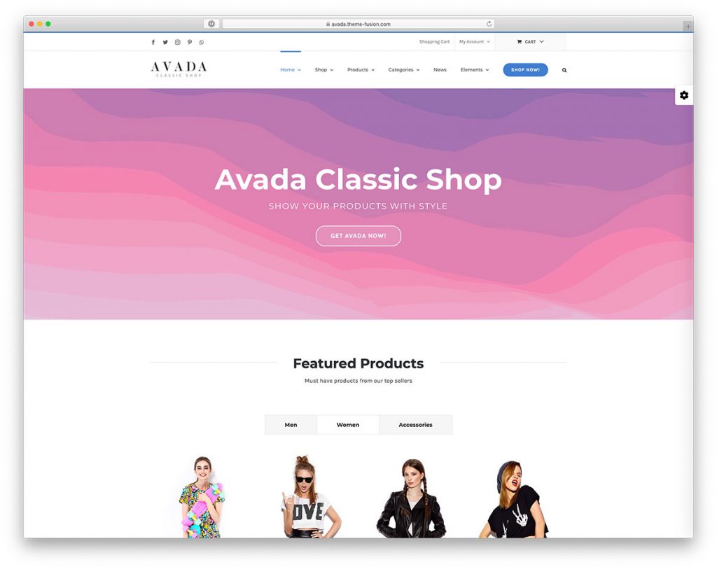 mobile friendly ecommerce theme