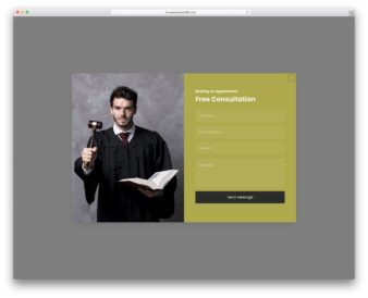 Modal V07 UI snippet
