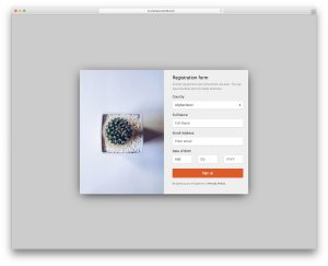 Registration Modals Modal V16 - Free Registration From Pop-Up 2026 - Colorlib