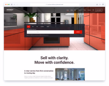 Mondy website template