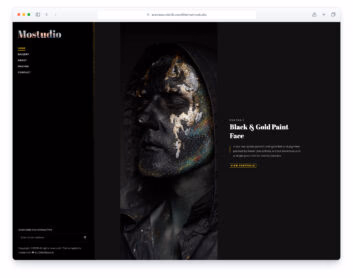 Mostudio website template