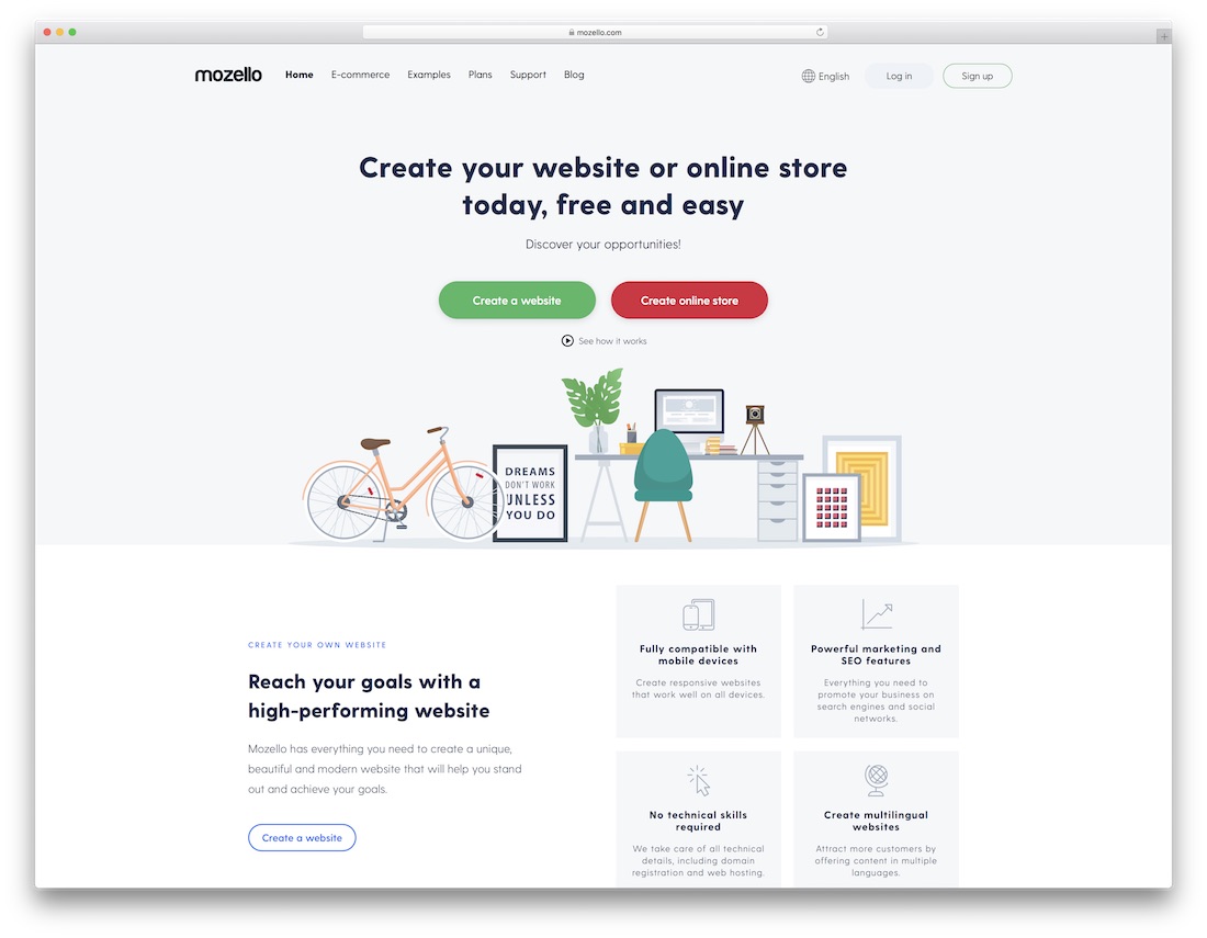mozello website builder for blogs