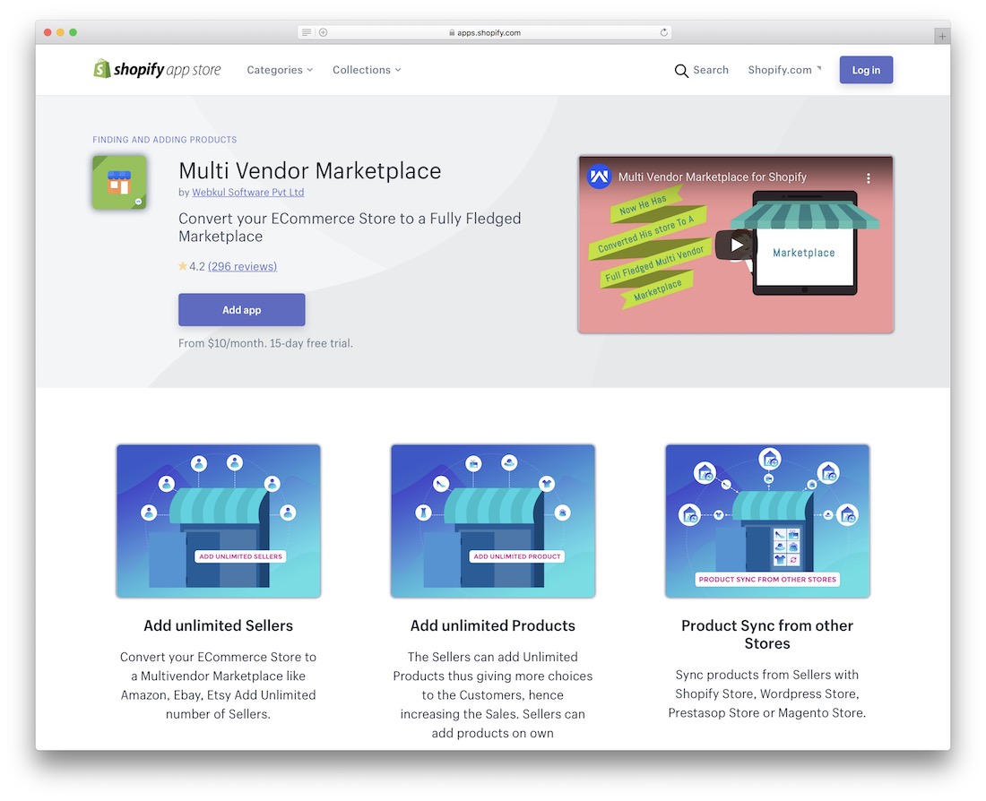 multi vendor marketplace shopify marketplace app