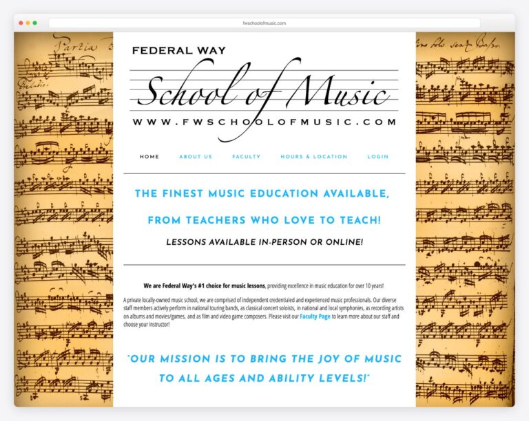 30 Best Music School Website Examples 2026