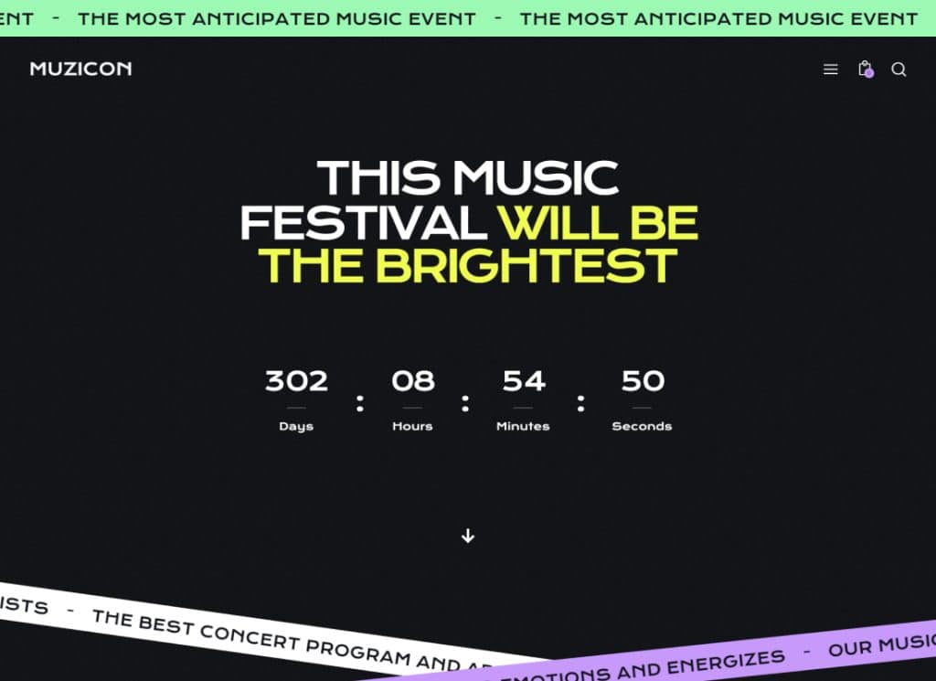 Muzicon | Music Festival & Concert WordPress Theme
