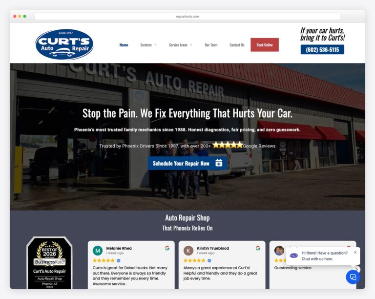 25 Best Auto Repair Website Examples 2026 - Colorlib