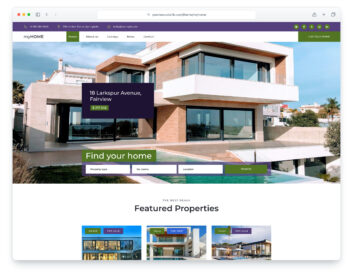 Myhome website template