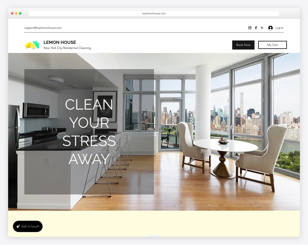 lemon house website example