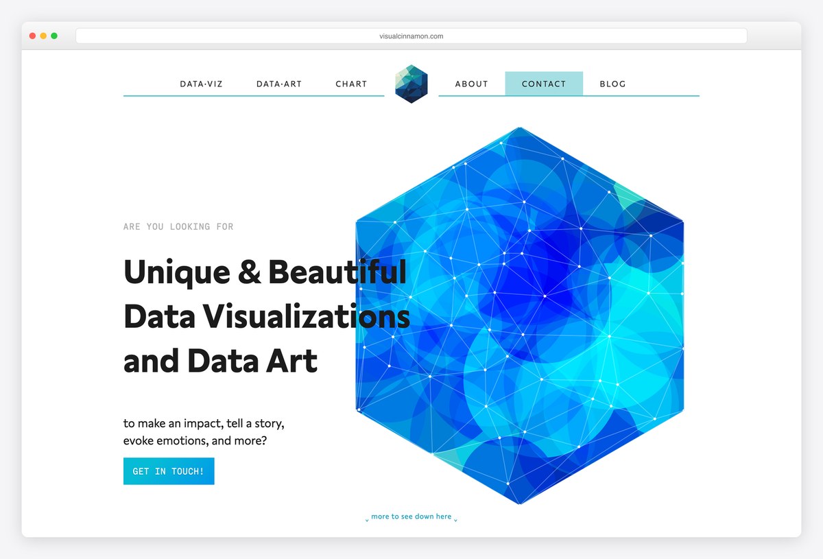 Nadieh Bremer data visualization portfolio website