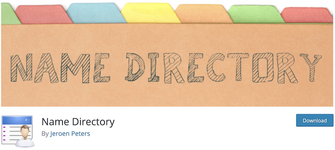 name directory wordpress plugin