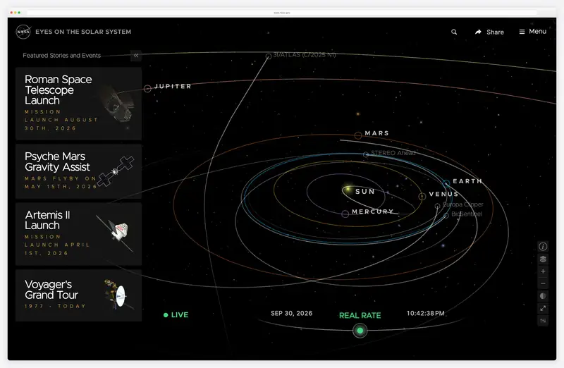 NASA's Eyes on the Solar System