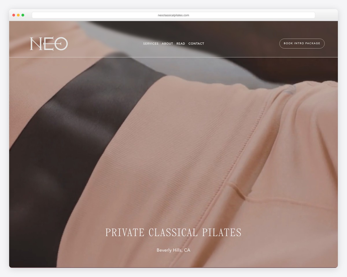 neo classical pilates beverly hills website