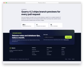 Newsletter Form V02 free HTML and CSS snippet by Colorlib