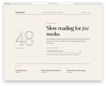 Newsletter Form V10 free HTML and CSS snippet by Colorlib