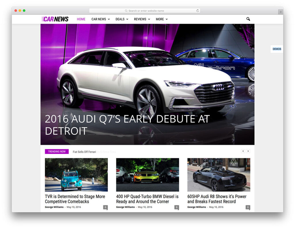 20 Best Automotive WordPress Themes 2026 - Colorlib