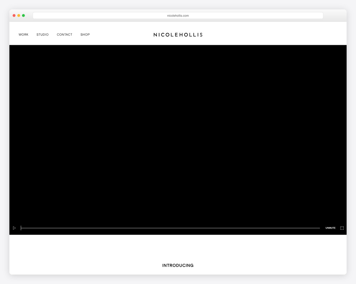 nicole hollis website example