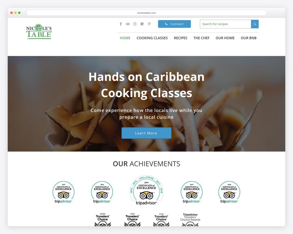 Cooking Class Website 20 Best Cooking Class Website Examples 2026 - Colorlib