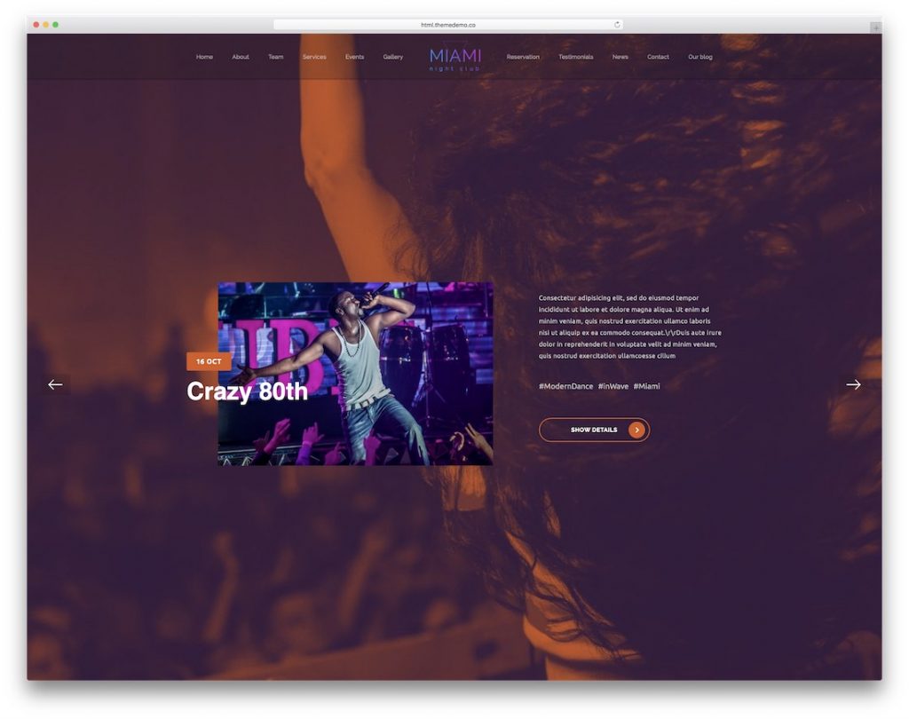 18 Best Rocking Bootstrap Music Templates for Musicians 2020 - Colorlib