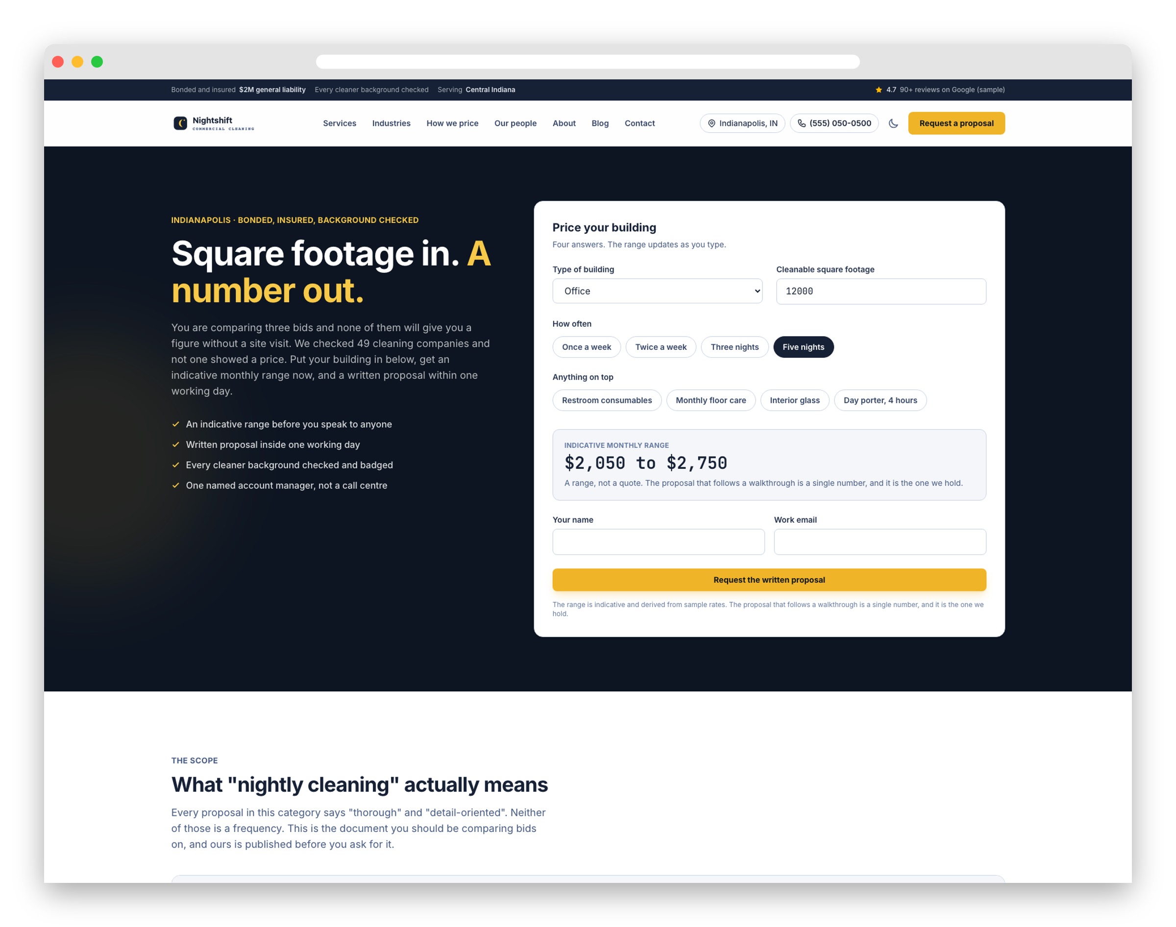 Nightshift Template