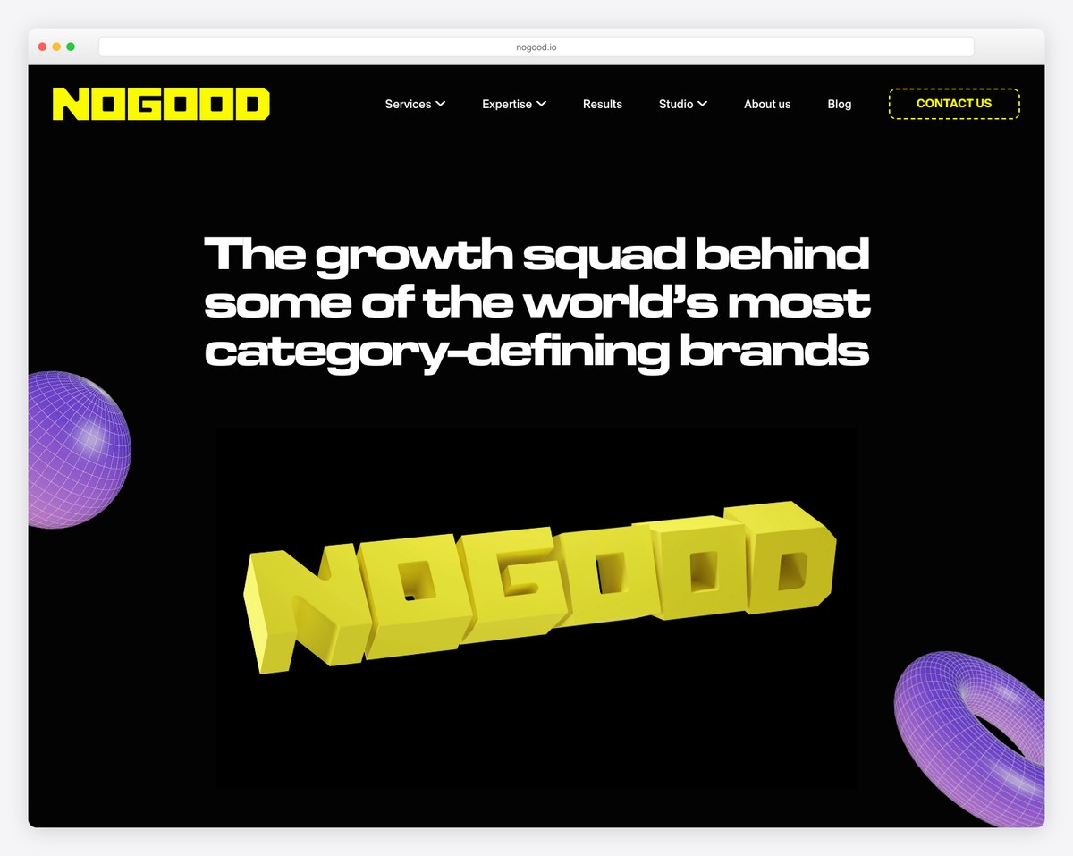 nogood website example