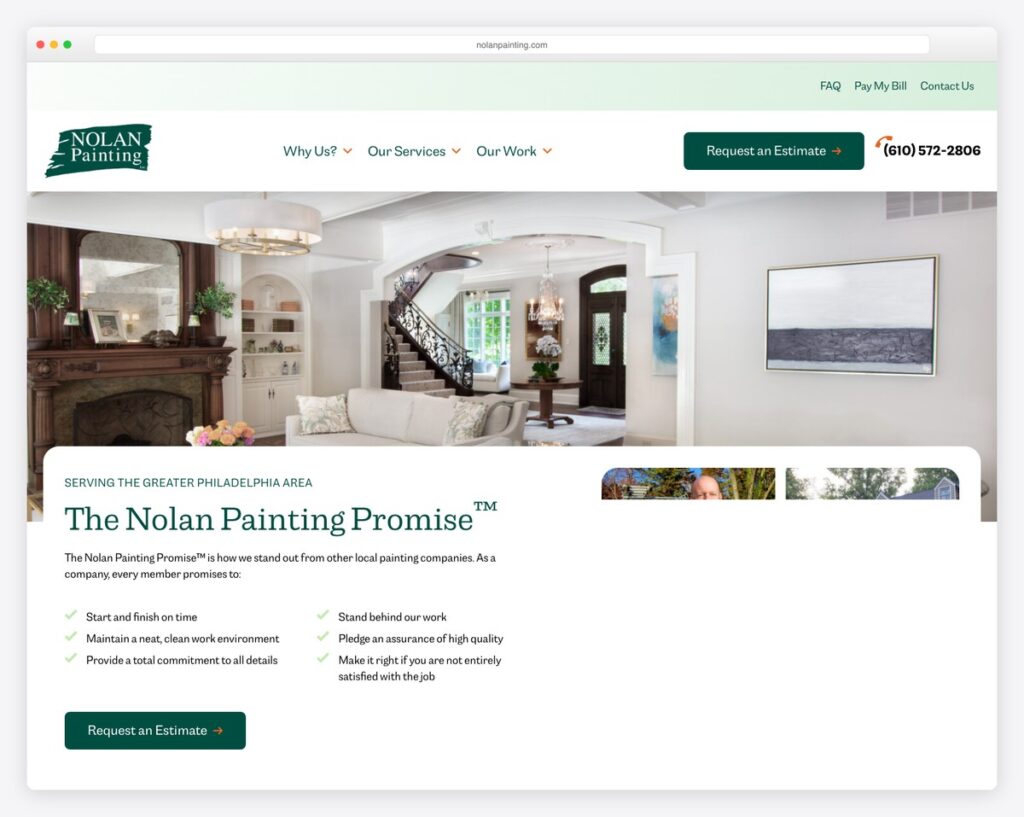 Paint Platform Examples 24 Best Painting Company Website Examples 2026 - Colorlib