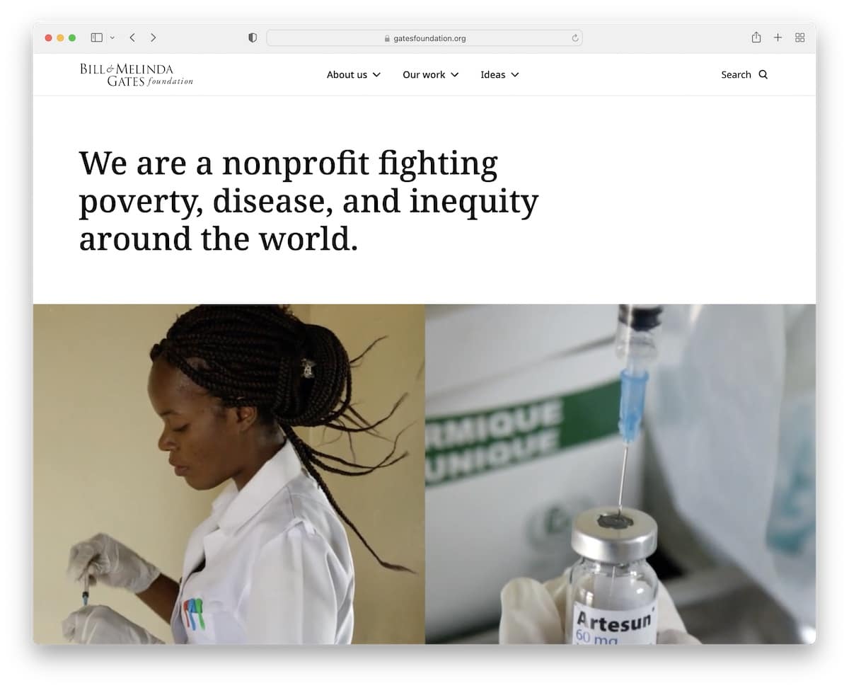 nonprofit websites