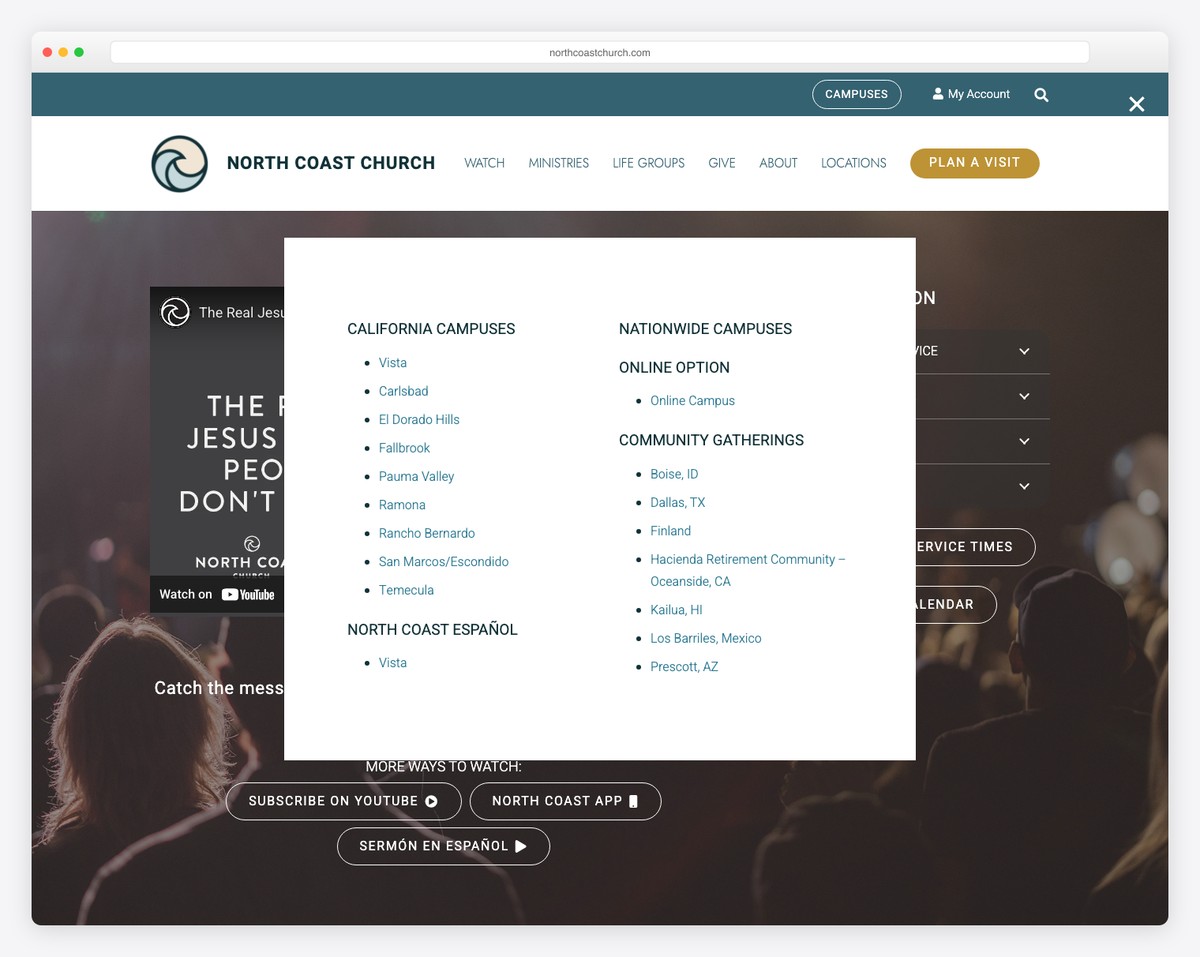 north coast church website