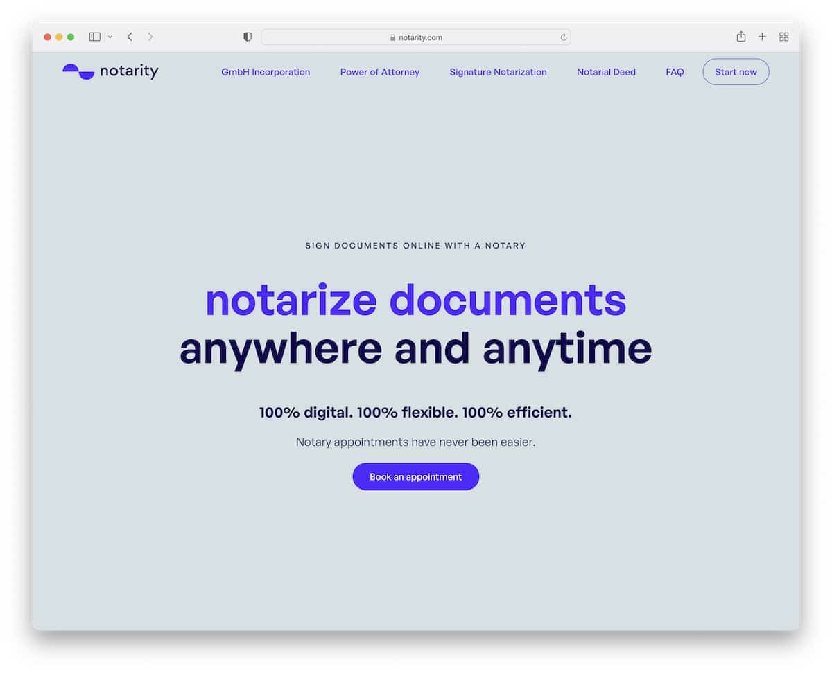 notarity notary website