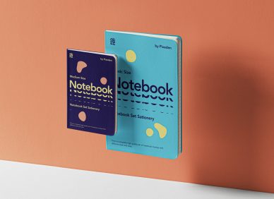 notebook mockup